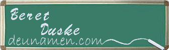 Beret Duske Visitenkarte